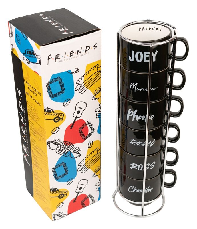 Imagen 1 - Set 6 Tazas Friends 150Ml