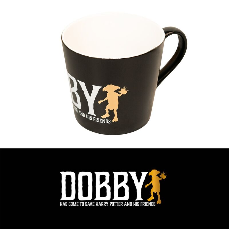 Imagen de Taza Premium Dobby Harry Potter parte de nuestra colección en Espadas y más, sitio oficial.