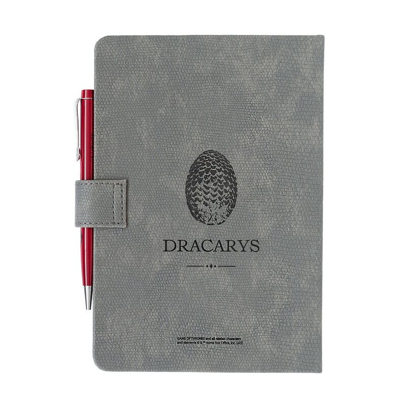 Imagen 2 - Cuaderno A5 Premium + Boligrafo Targaryen Juego De Tronos
