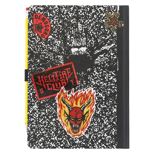 Imagen de Cuaderno A5 Premium Stranger Things parte de nuestra colección en Espadas y más, sitio oficial.