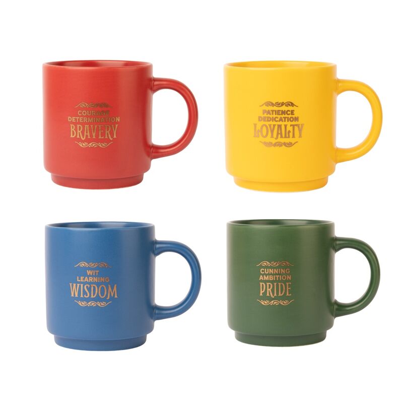 Imagen de Set 4 Tazas Harry Potter 300Ml parte de nuestra colección en Espadas y más, sitio oficial.