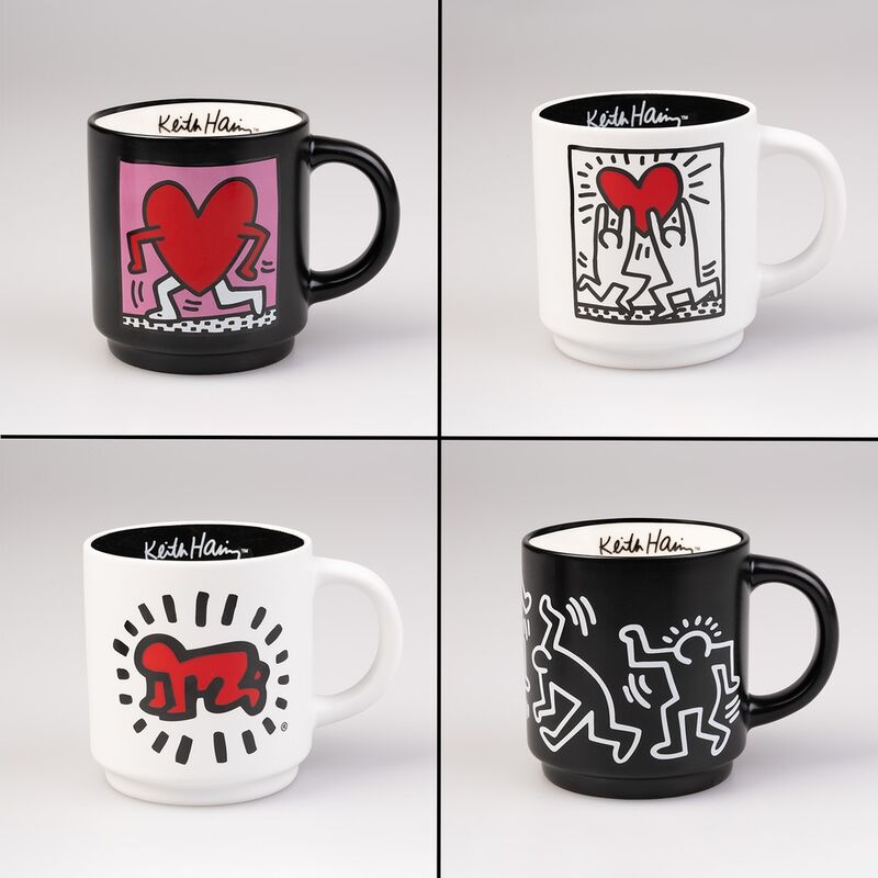 Imagen 2 - Set 4 Tazas Keith Haring