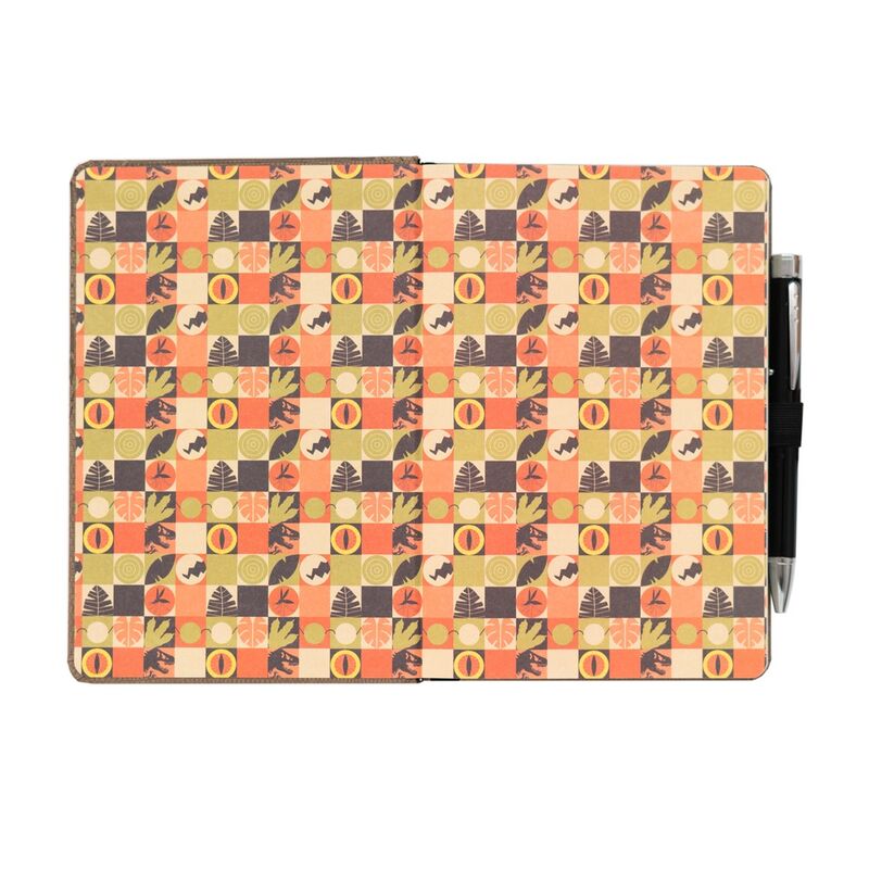 Imagen de Cuaderno A5 Premium + Boligrafo Proyector Jurassic Park parte de nuestra colección en Espadas y más, sitio oficial.
