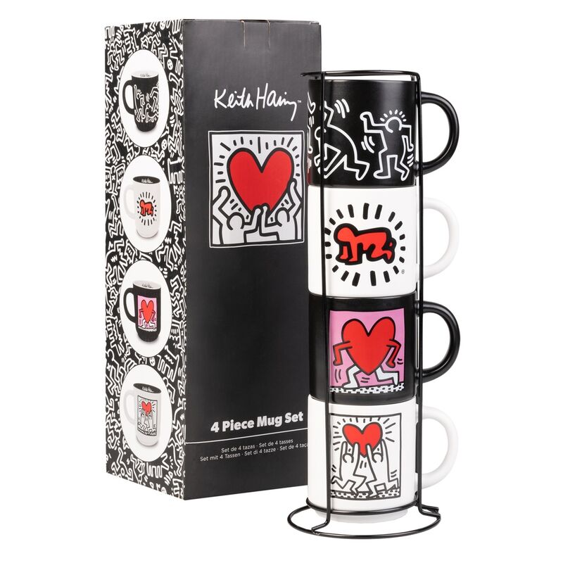 Imagen 3 - Set 4 Tazas Keith Haring