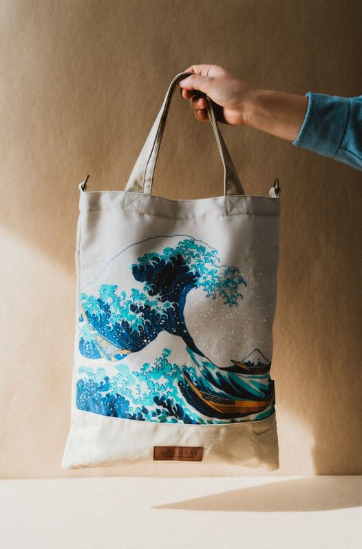 Imagen 3 - Bolsa Shopping La Gran Ola Kanagawa Hokusai