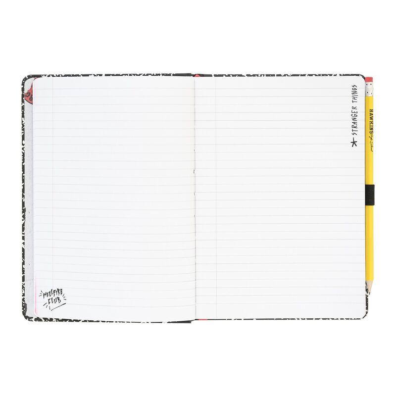 Imagen de Cuaderno A5 Premium Stranger Things parte de nuestra colección en Espadas y más, sitio oficial.