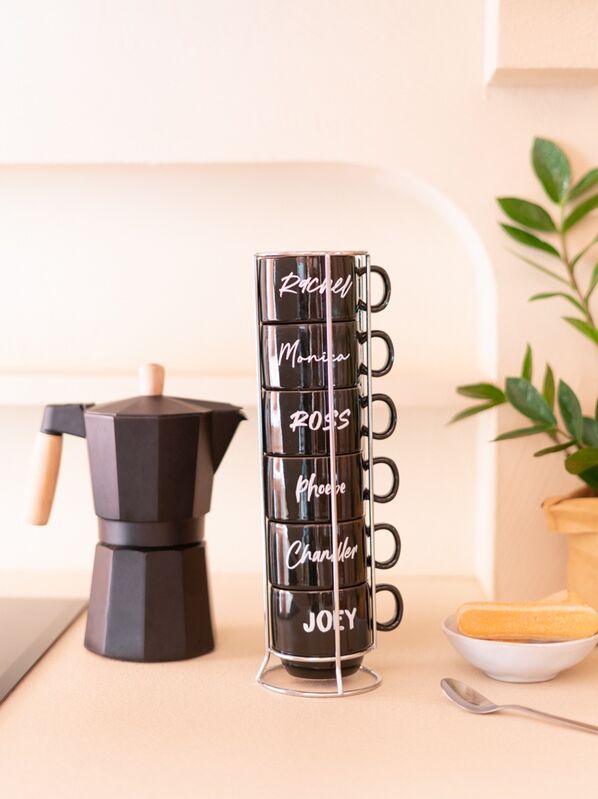 Imagen 4 - Set 6 Tazas Friends 150Ml