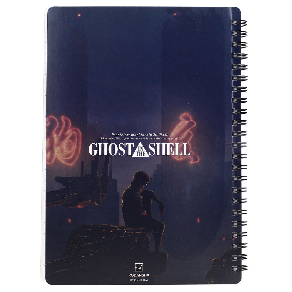 Imagen 3 - Cuaderno 3D Motoko Kusanagi Ghost In The Shell