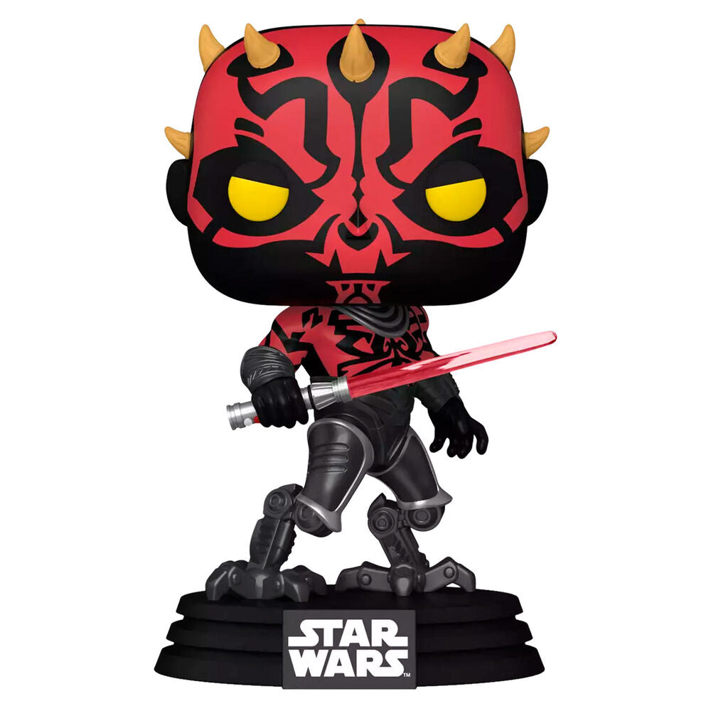 Imagen de Figura Pop Star Wars Darth Maul Exclusive 2 parte de nuestra colección en Espadas y más, sitio oficial.