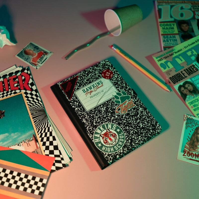 Imagen de Cuaderno A5 Premium Stranger Things parte de nuestra colección en Espadas y más, sitio oficial.