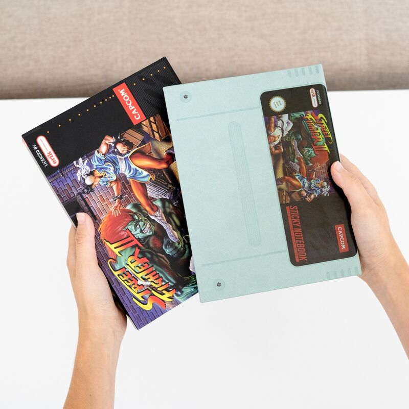 Imagen de Cuaderno A5 Premium Sticky Notas Street Fighter parte de nuestra colección en Espadas y más, sitio oficial.