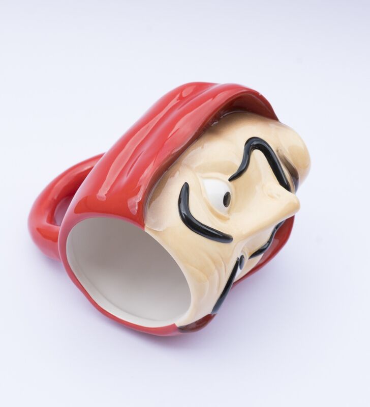 Imagen 5 - Taza 3D Mascara La Casa De Papel 350Ml