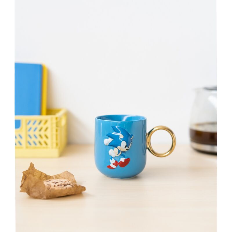 Imagen 5 - Taza 3D Sonic The Hedgehog 350Ml