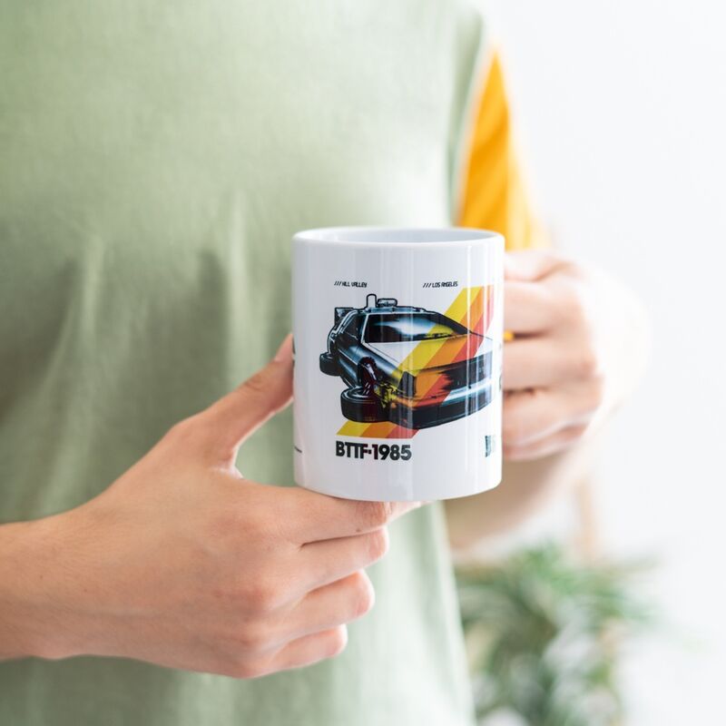 Imagen 5 - Taza Delorean Regreso Al Futuro 350Ml