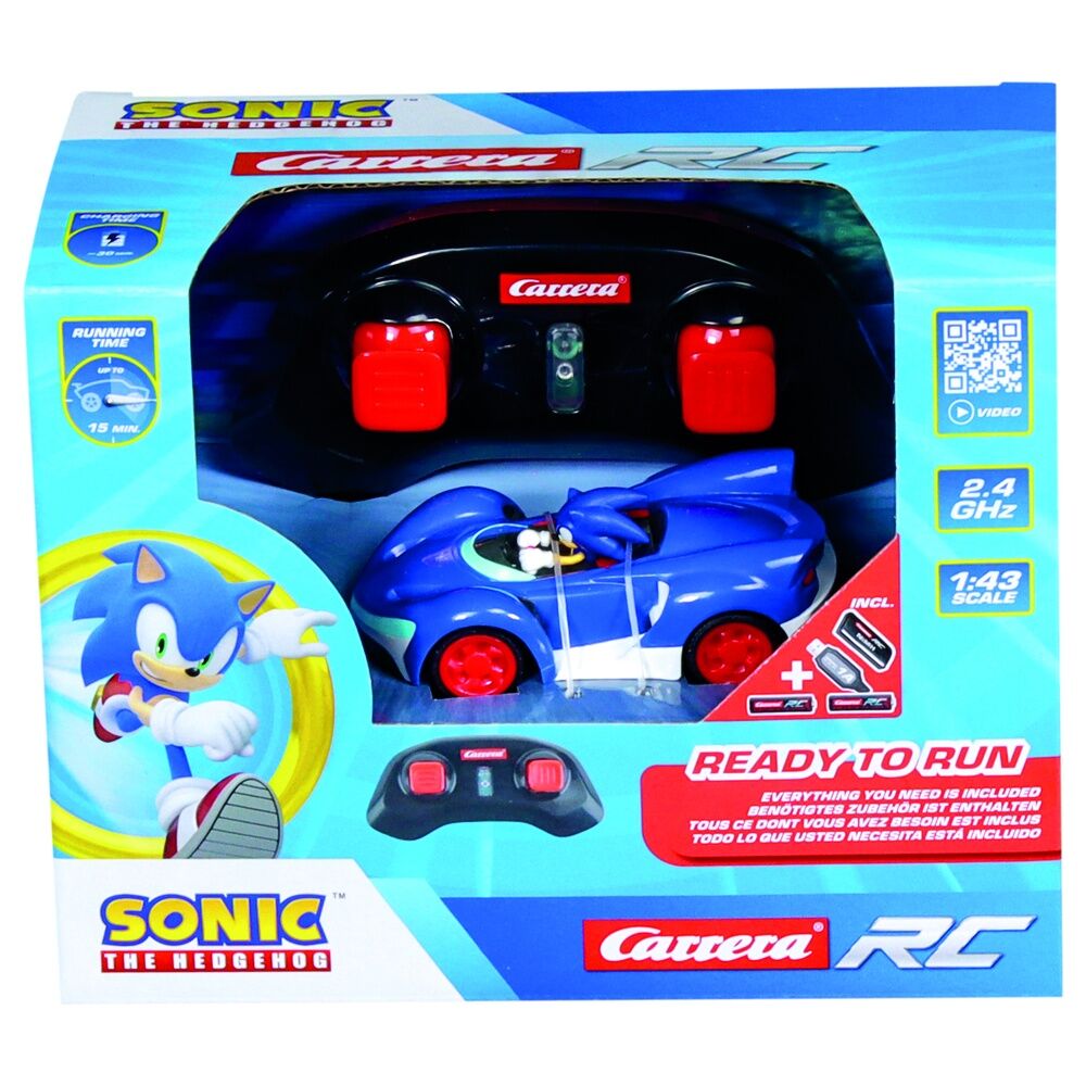 Imagen 1 de Coche Radio Control Racing Rc Team Sonic The Hedgehog