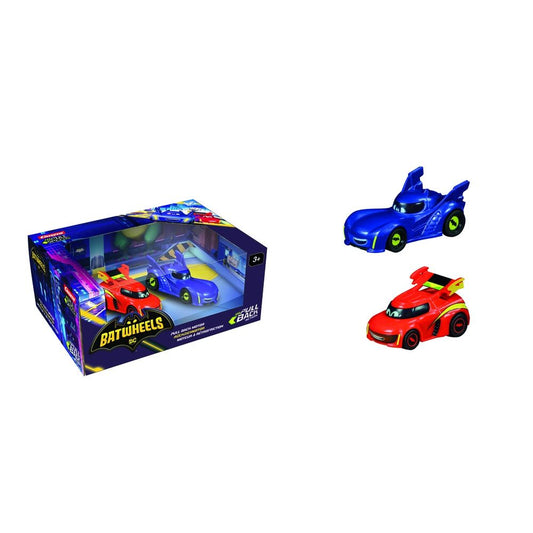 Imagen 2 - Blister 2 Coches Bam Vs Redbird Batwheels