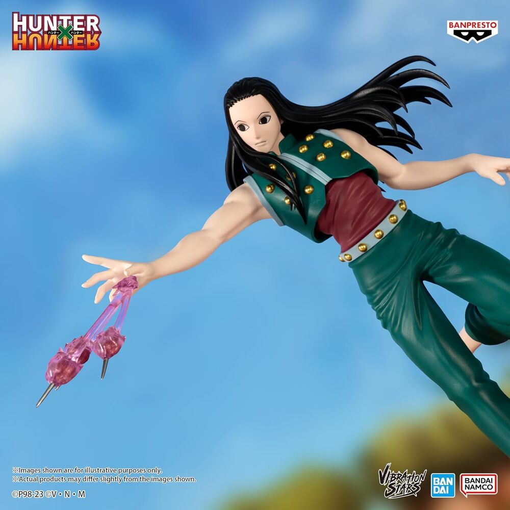 Imagen de Figura Yellmi Vibration Stars Hunter X Hunter 17Cm parte de nuestra colección en Espadas y más, sitio oficial.