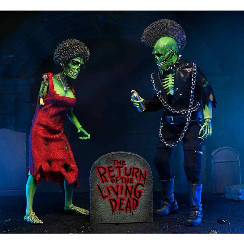 Imagen 2 - Set 2 Figuras Trash & Suicide The Return Of The Living Dead 20Cm