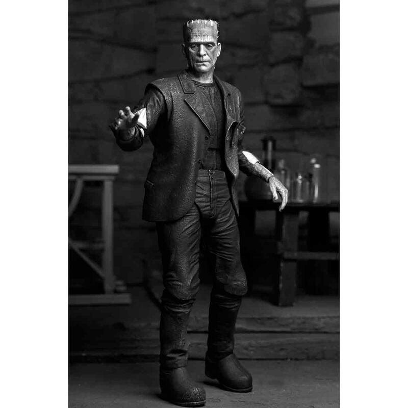 Imagen 3 - Figura Ultimate Bride Of Frankensteins Monster B&w Version The Bride Of Frankenstein Universal Monsters 18Cm