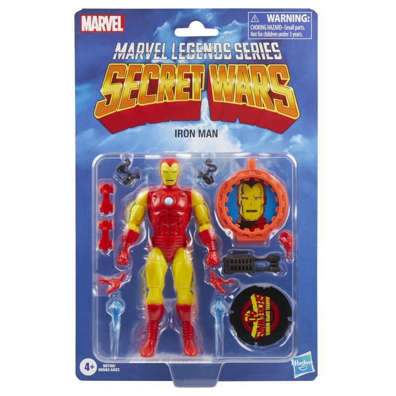 Imagen 1 - Figura Iron Man Secret Wars Marvel Legends Series 15Cm