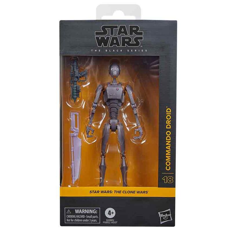 Imagen 1 - Figura Commando Droid Star Wars: The Clone Wars 15Cm