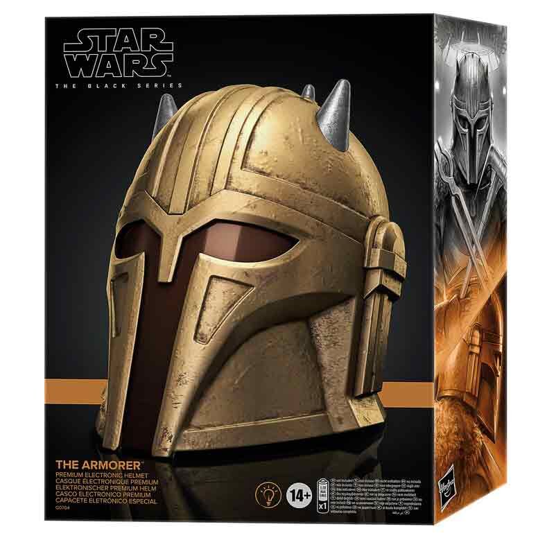 Imagen 1 - Casco Electronico Premium The Armorer Star Wars The Mandalorian