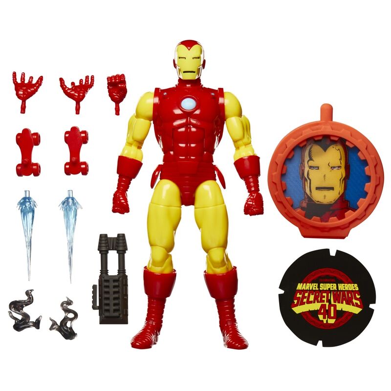 Imagen 2 - Figura Iron Man Secret Wars Marvel Legends Series 15Cm