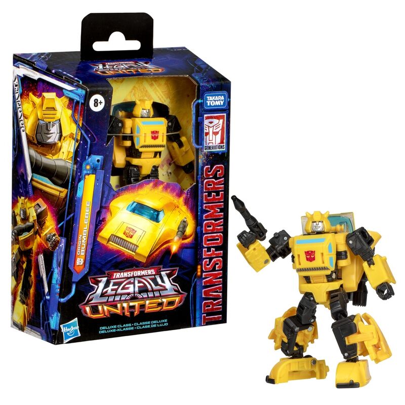 Imagen 4 - Figura Deluxe Origin Blumblebee Transformers Legacy United 14Cm