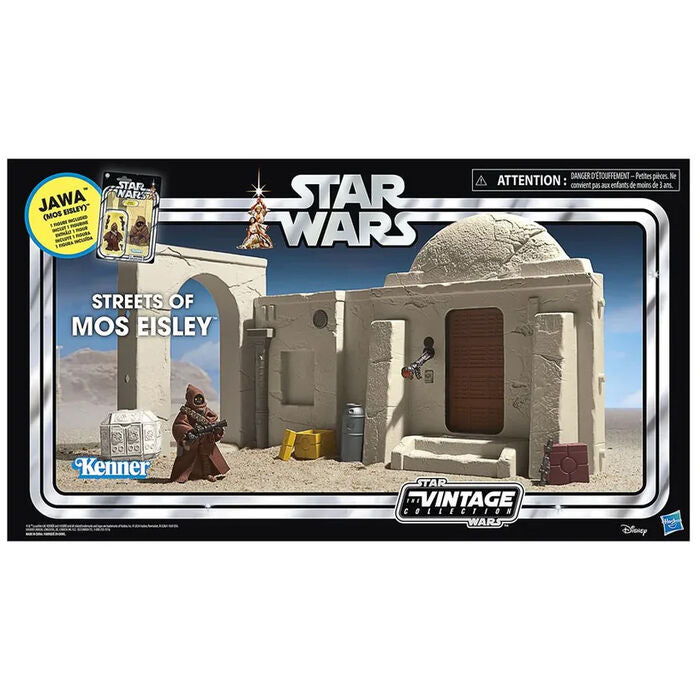 Imagen 1 - Playset Streets Of Mos Eisley Jawa Mos Star Wars The Vintage Collection 9,5Cm