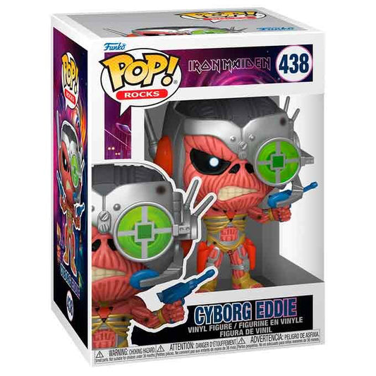 Imagen 2 - Figura Pop Iron Maiden Cyborg Eddie