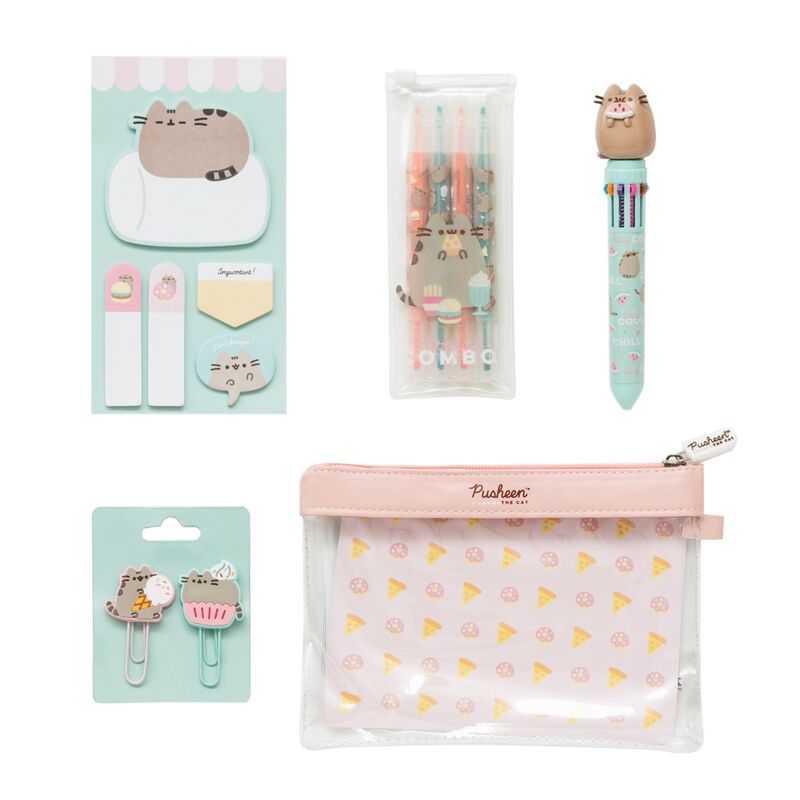 Imagen 1 - Set Papeleria Foodie Collection Pusheen