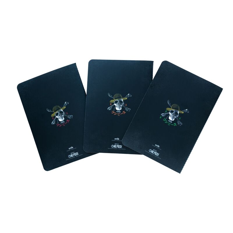 Imagen 2 - Set 3 Cuadernos A5 One Piece