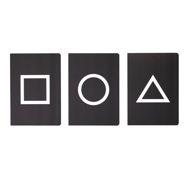 Imagen 2 - Set 3 Cuadernos A5 El Juego Del Calamar