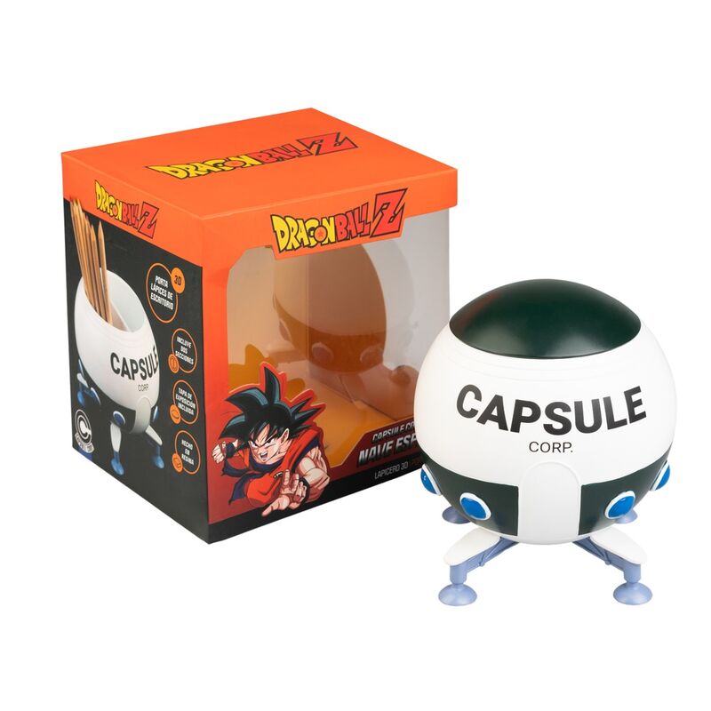 Imagen de Portalapices Capsule Corp Dragon Ball Z parte de nuestra colección en Espadas y más, sitio oficial.