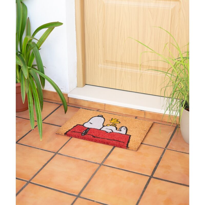 Imagen de Felpudo Snoopy parte de nuestra colección en Espadas y más, sitio oficial.