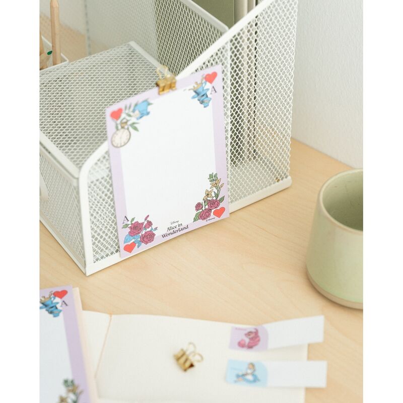 Imagen 4 - Cuaderno Notas Adhesivas Alicia En El Pais De Las Maravillas Disney