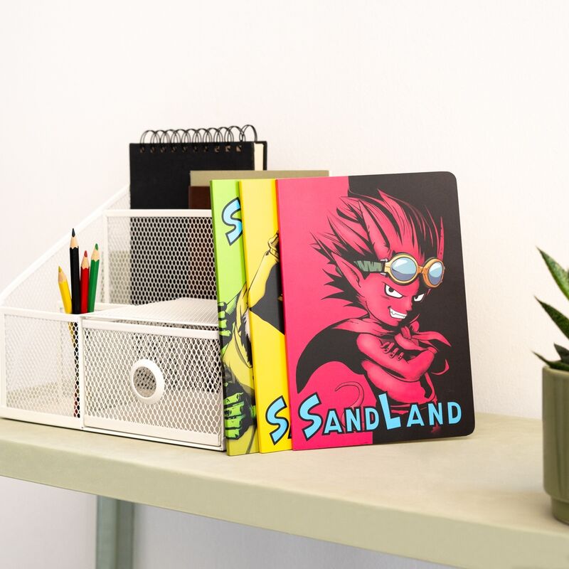 Imagen 3 - Set 3 Cuadernos A5 Sand Land