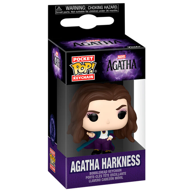 Imagen 1 - Llavero Pocket Pop Marvel Agatha - Agatha Harkness