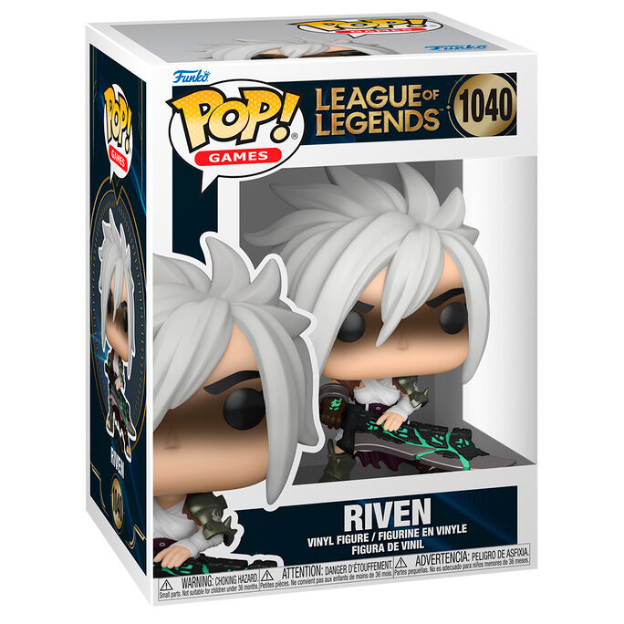 Imagen de Figura Pop League Of Legends Riven parte de nuestra colección en Espadas y más, sitio oficial.