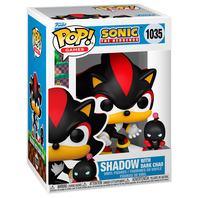Imagen 1 de Figura Pop Sonic The Hedgehog Shadow With Dark Chao