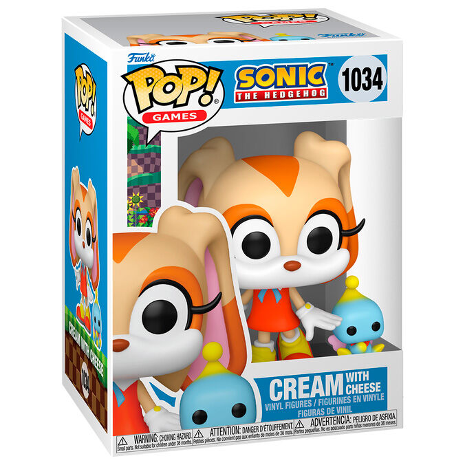 Imagen 1 de Figura Pop Sonic The Hedgehog Cream With Cheese