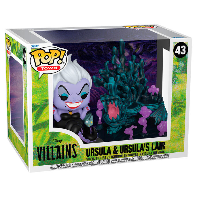 Imagen 1 de Figura Pop Town Disney Villains Ursula & Ursulas Lair