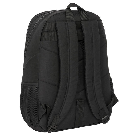 Imagen 2 - Mochila Black Fc Barcelona 44Cm Adaptable
