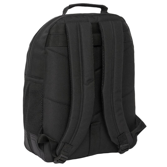 Imagen 2 - Mochila Black Fc Barcelona 42Cm Adaptable