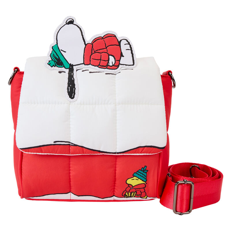 Imagen de Bolso Bandalera Holiday Snoopy Loungefly parte de nuestra colección en Espadas y más, sitio oficial.