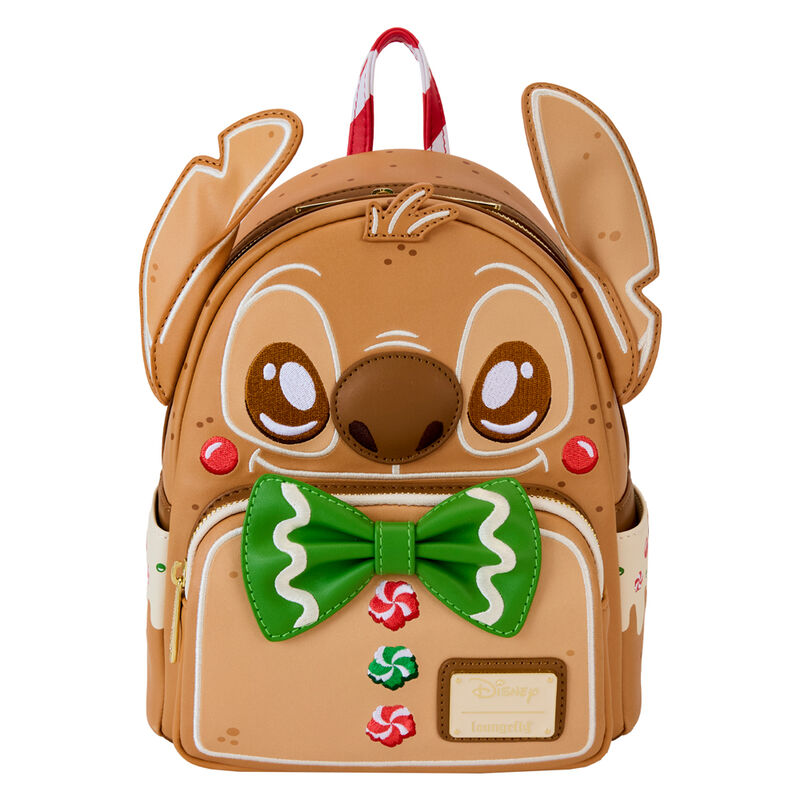 Imagen de Mochila Gingerbread Stitch Disney Loungefly parte de nuestra colección en Espadas y más, sitio oficial.
