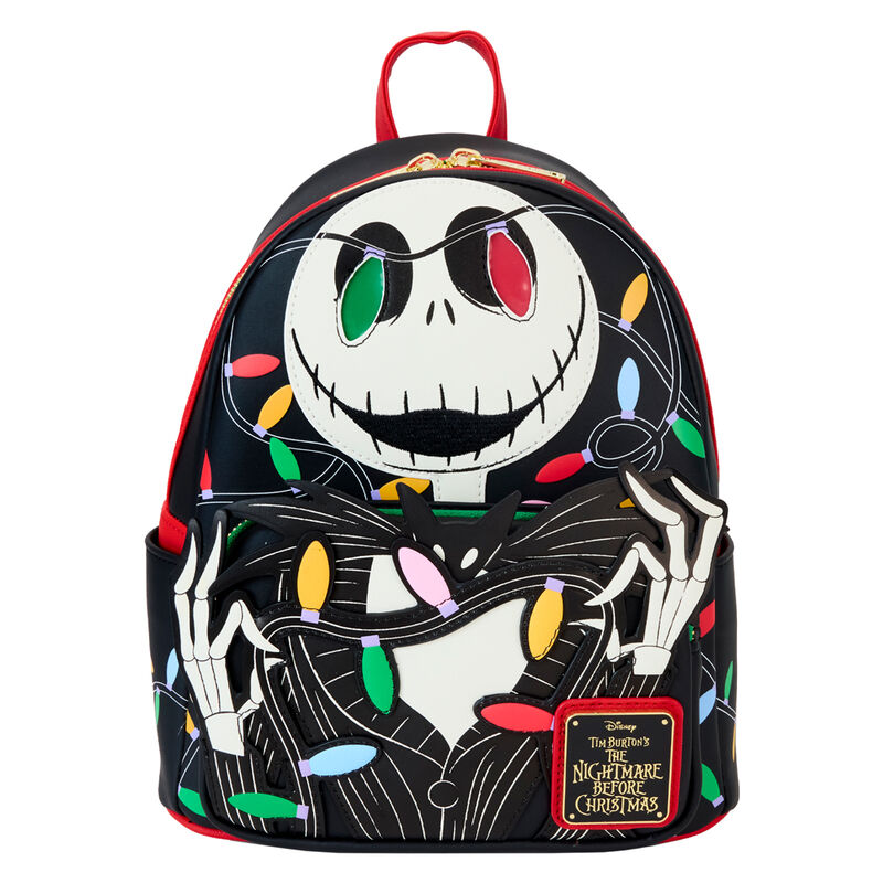Imagen de Mochila Smiling Jack Pesadilla Antes De Navidad Disney Loungefly parte de nuestra colección en Espadas y más, sitio oficial.