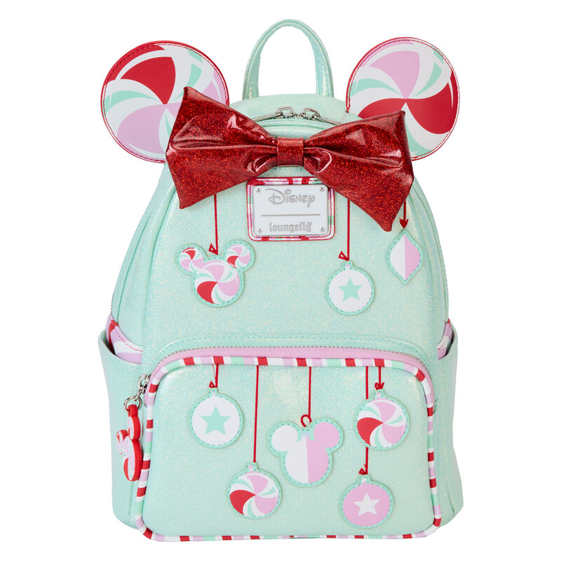 Imagen de Mochila Holiday Minnie Disney Loungefly parte de nuestra colección en Espadas y más, sitio oficial.