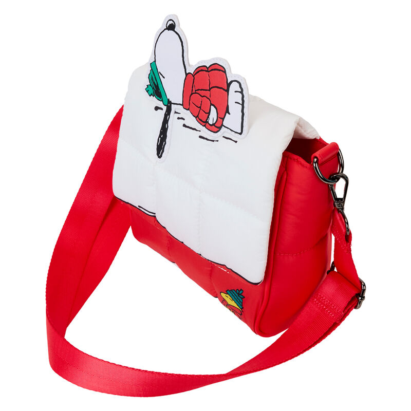 Imagen de Bolso Bandalera Holiday Snoopy Loungefly parte de nuestra colección en Espadas y más, sitio oficial.