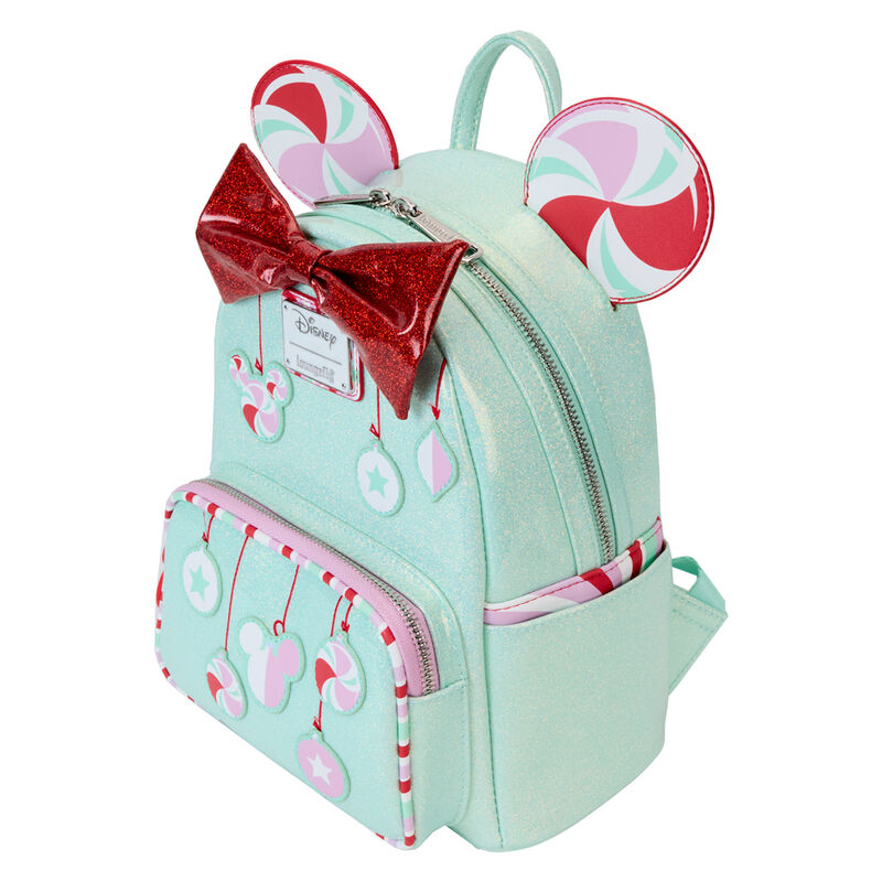 Imagen de Mochila Holiday Minnie Disney Loungefly parte de nuestra colección en Espadas y más, sitio oficial.